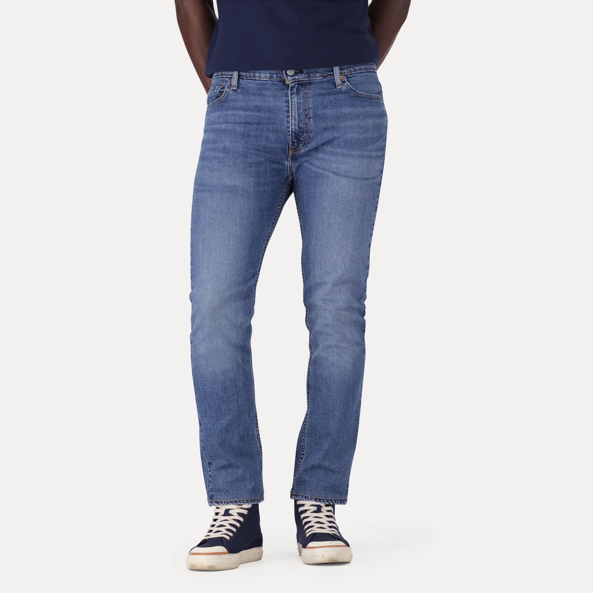 LEVI'S® MEN'S 511™ SLIM JEANS - MED INDIGO - WORN IN