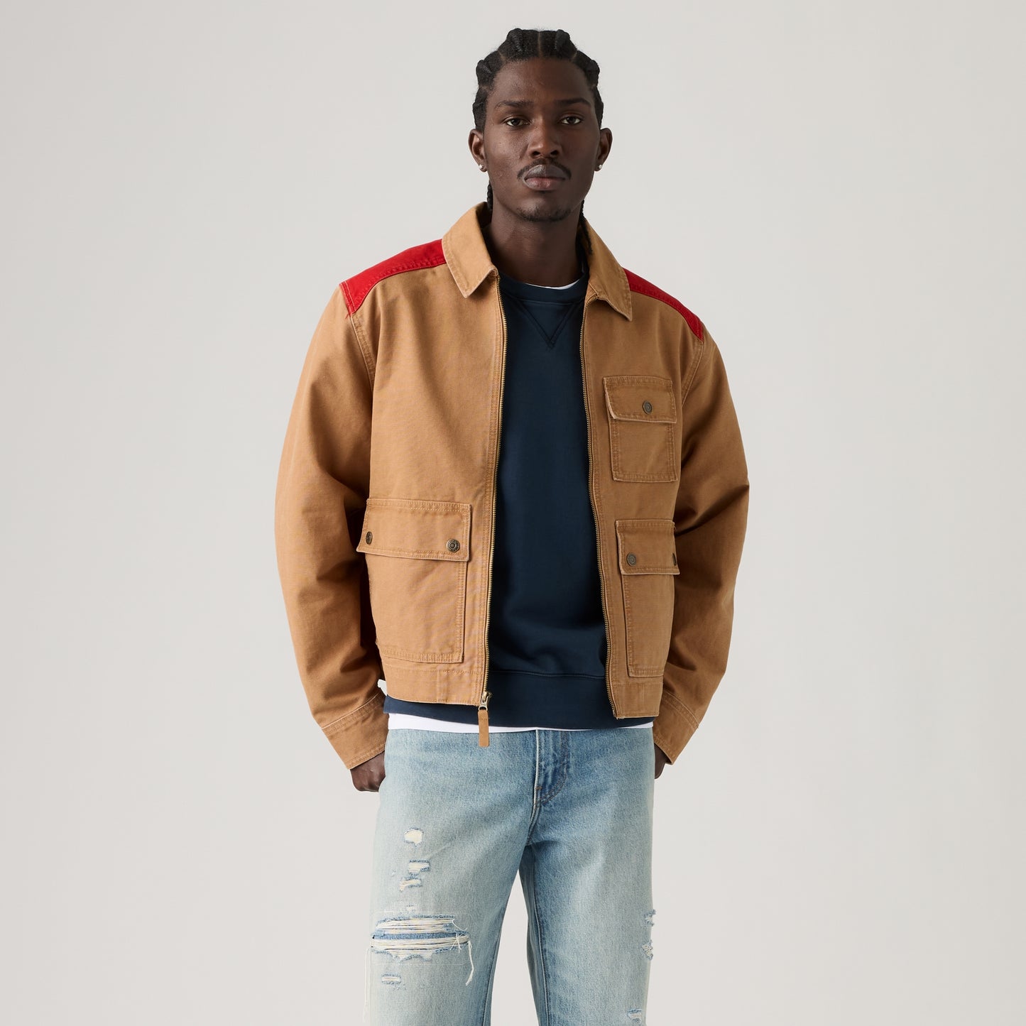 LEVI'S® MEN'S NEWELL UTILITY JACKET - NEUTRALS