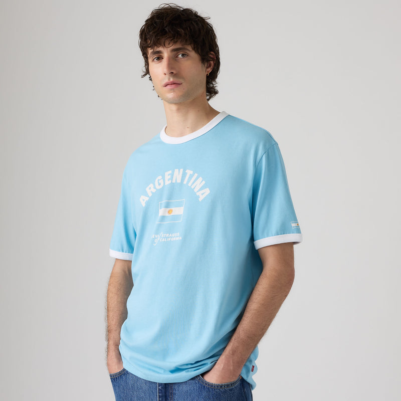 LEVI'S® ARGENTINA MEN'S RINGER TEE - MULTI COLOUR