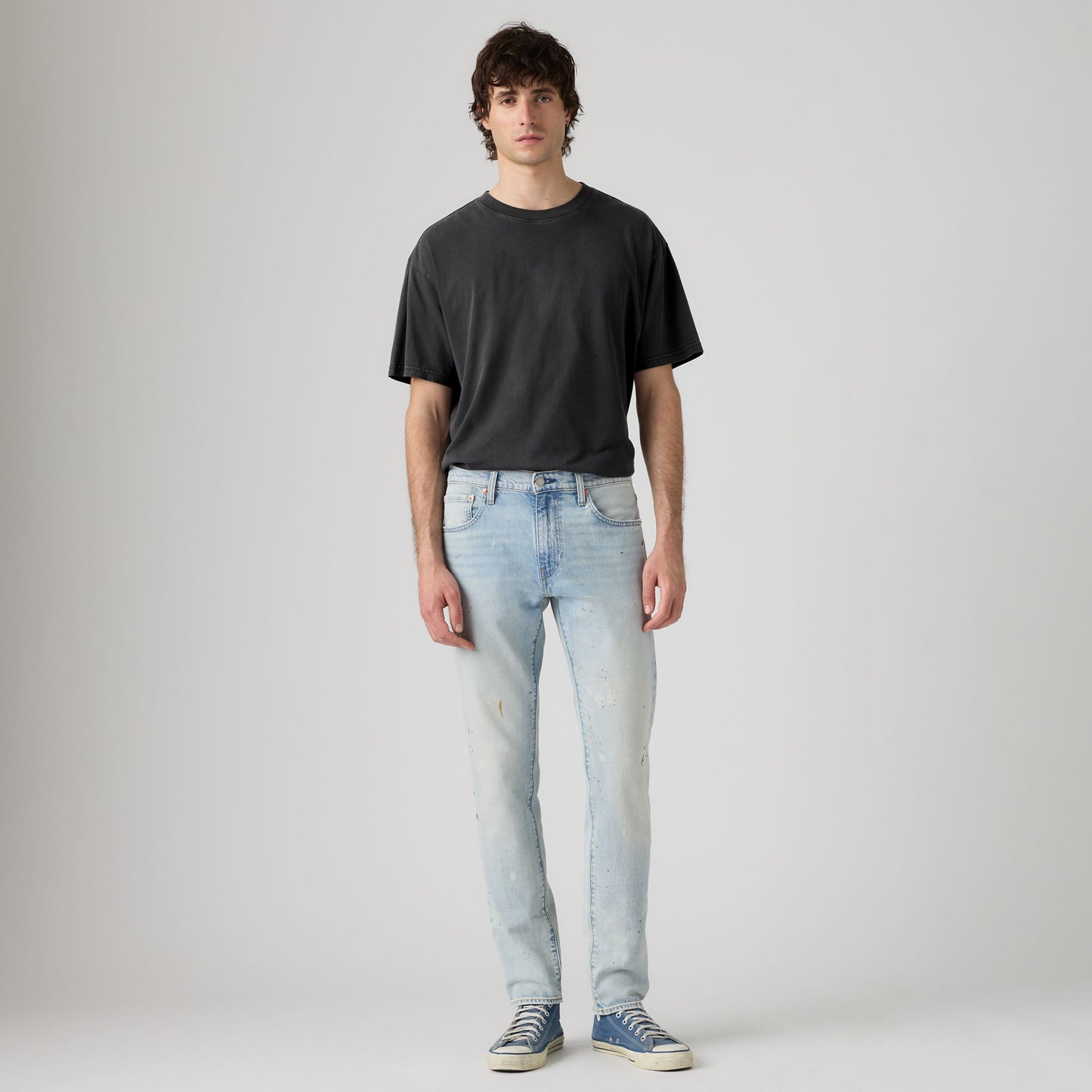 LEVI'S® MEN'S 512™ SLIM TAPER JEANS - LIGHT INDIGO - WORN IN
