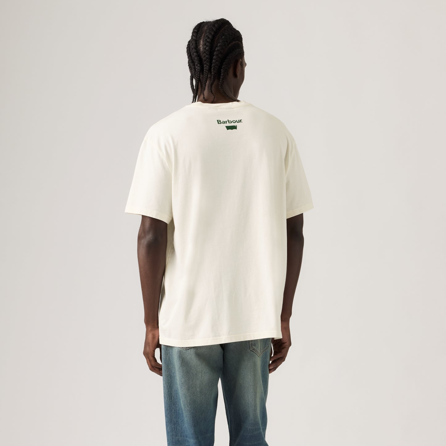 LEVI'S® X BARBOUR GRAPHIC T-SHIRT - WHITE