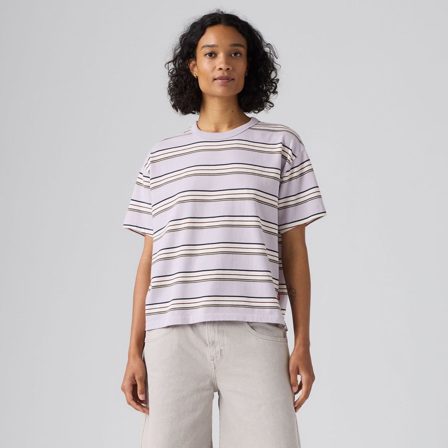 LEVI'S® WOMEN'S VINTAGE SHORT-SLEEVE TEE - PURPLE