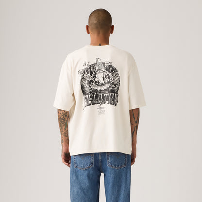 LEVI'S® MEN'S HALF-SLEEVE T-SHIRT - TAN