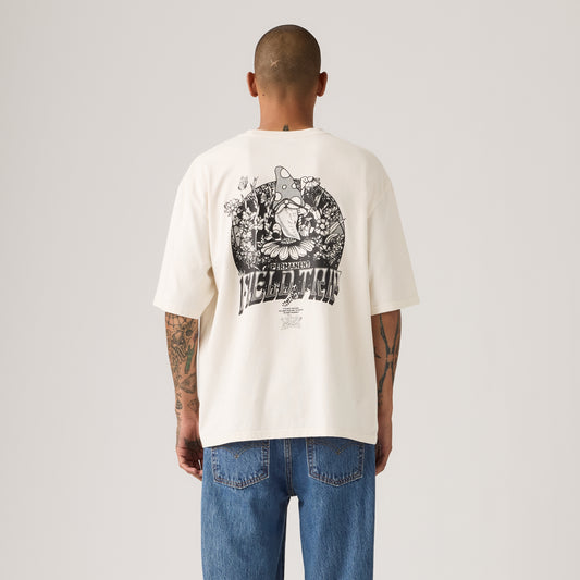 LEVI'S® MEN'S HALF-SLEEVE T-SHIRT - TAN