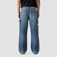LEVI'S® X TOY STORY MEN'S WESTERN FLARE JEANS - MED INDIGO - WORN IN