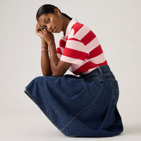 LEVI'S® WOMEN'S PLEATED MIDI SKIRT - MULTI COLOUR