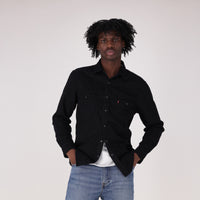 LEVI'S® MEN'S CLASSIC STANDARD FIT WESTERN SHIRT - BLACK