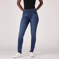 LEVI'S® CURVY HIGH-RISE SUPERSKINNY - MED INDIGO - WORN IN