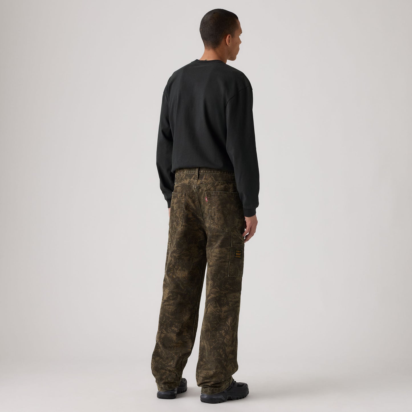 LEVI'S® MEN'S 568™ LOOSE STRAIGHT DOUBLE-KNEE CARPENTER - GREENS