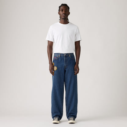LEVI'S® MEN’S 578™ BAGGY JEANS - MED INDIGO - WORN IN