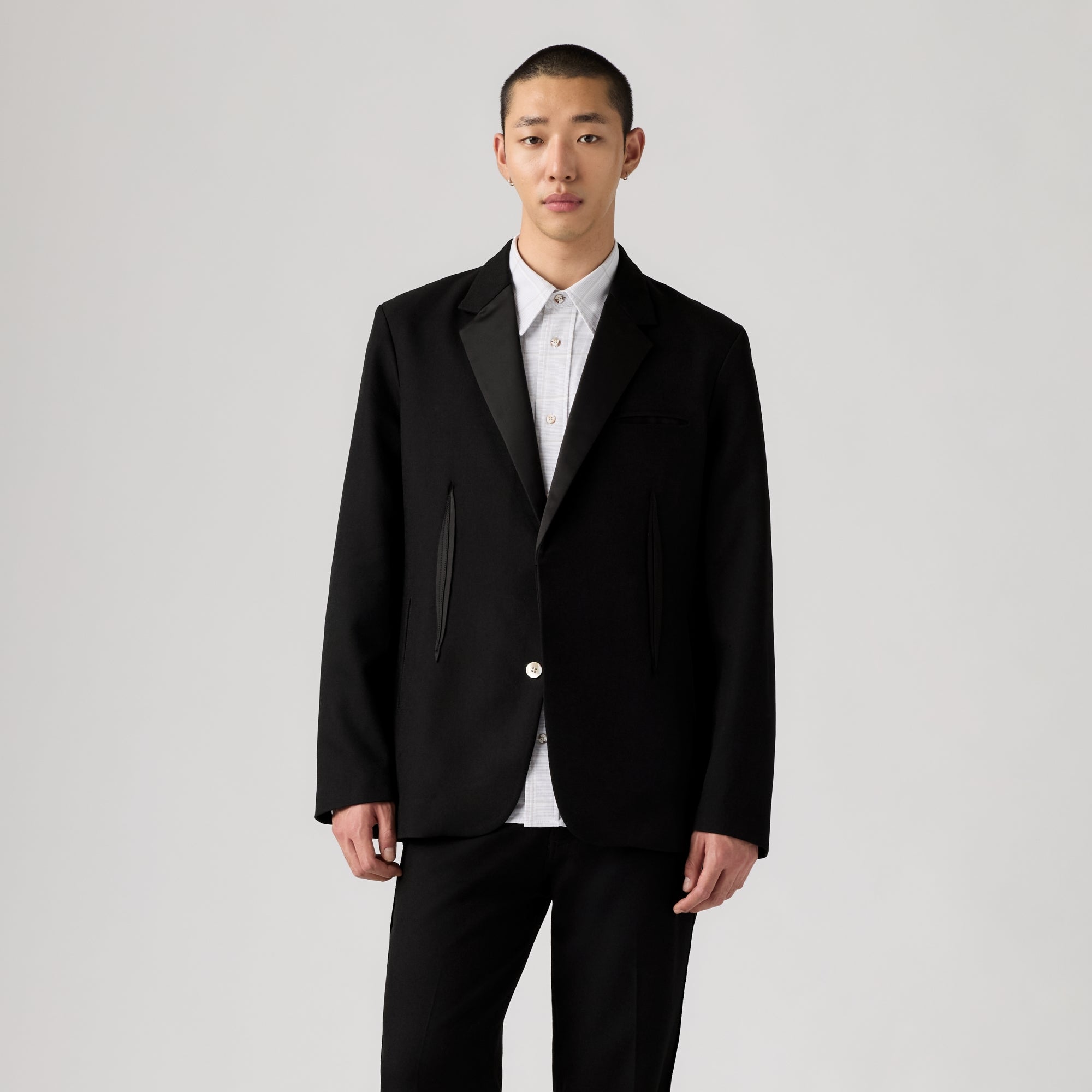 LEVI'S® X KIKO KOSTADINOV MEN'S ANDY SUIT JACKET - BLACK