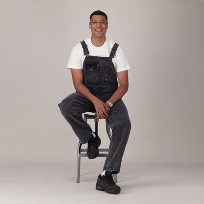 LEVI'S® MEN'S LOOSE OVERALLS - MED INDIGO - WORN IN