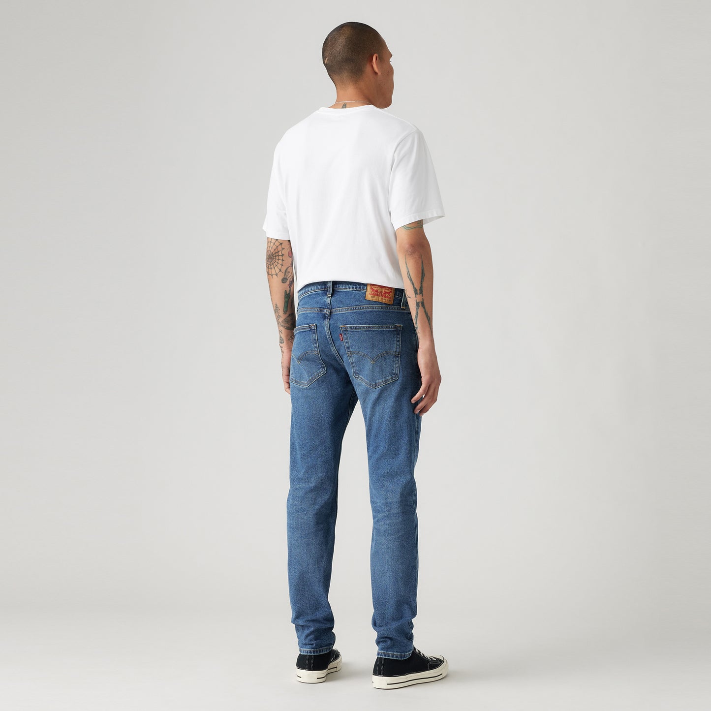 LEVI'S® MEN'S 512™ SLIM TAPER JEANS - MED INDIGO - WORN IN