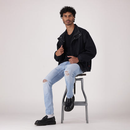 LEVI'S® MEN'S 512™ SLIM TAPER JEANS - DARK INDIGO  WORN IN