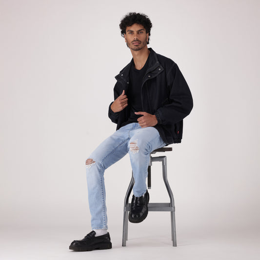 LEVI'S® MEN'S 512™ SLIM TAPER JEANS - DARK INDIGO  WORN IN