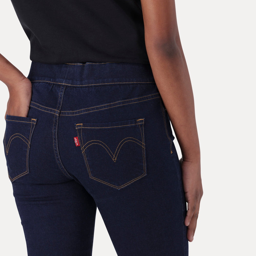 LEVI'S® WOMEN'S JEGGINGS - DARK INDIGO - FLAT FINISH