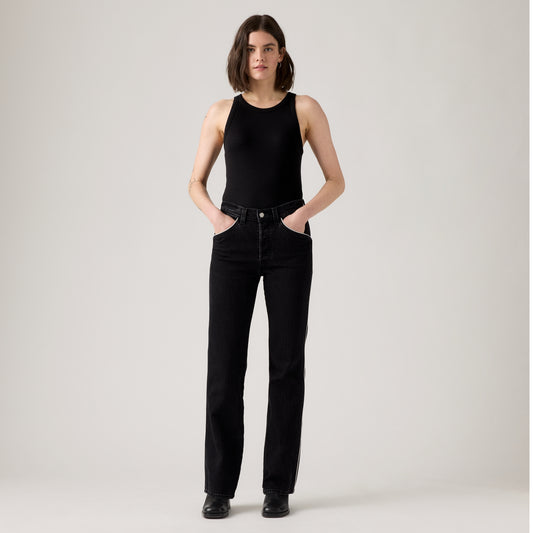 LEVI'S® WOMEN'S WEDGIE BOOTCUT JEANS - BLACK