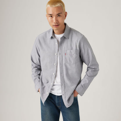 LEVI'S® MEN'S CLASSIC POCKET STANDARD FIT SHIRT - BLACK