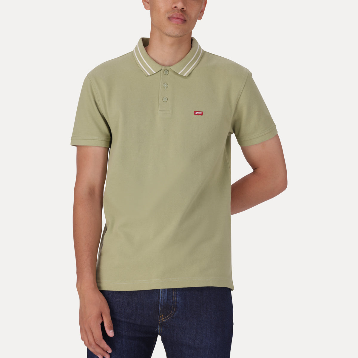 LEVI'S® MEN'S HOUSEMARK POLO SHIRT - GREEN