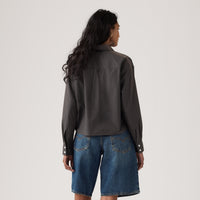 LEVI'S® WOMEN'S CROPPED HARLIE SHIRT - MULTI COLOUR