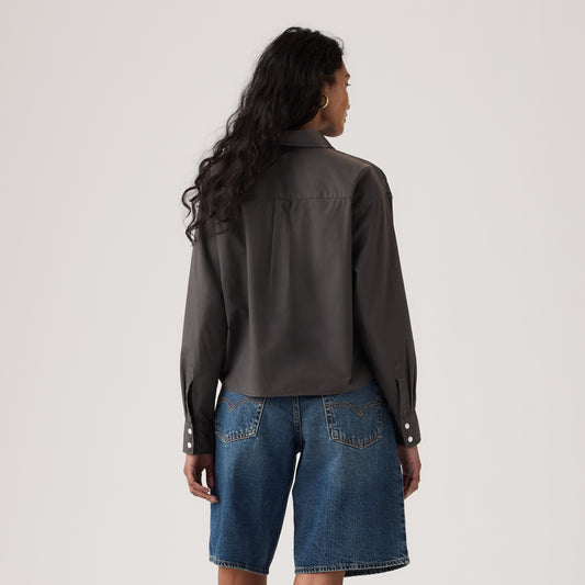 LEVI'S® WOMEN'S CROPPED HARLIE SHIRT - MULTI COLOUR