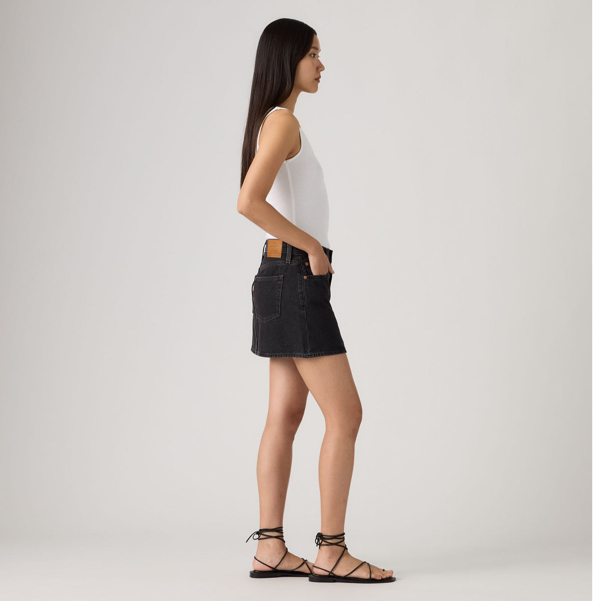 LEVI’S® WOMEN'S ICON SKIRT - BLACKS