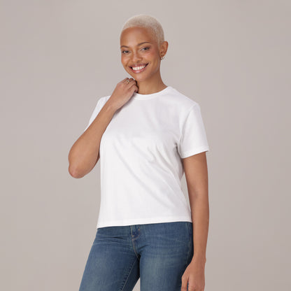 LEVI'S® WOMEN'S FAVORITE COTTON TEE - WHITE
