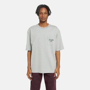 LEVI'S® MEN'S HALF-SLEEVE GRAPHIC POCKET T-SHIRT - GREY