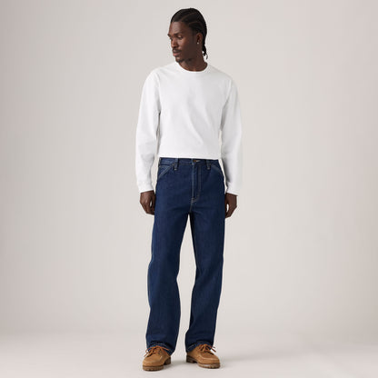 LEVI'S® MEN'S 568™ LOOSE STRAIGHT CARPENTER - MED INDIGO - WORN IN