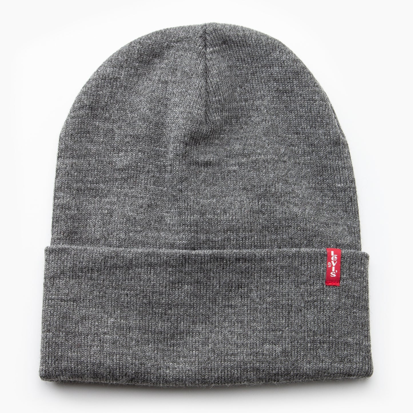 LEVI'S® MEN'S RED TAB SLOUCHY BEANIE - GREY
