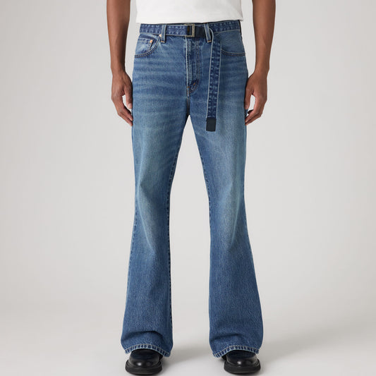 LEVI’S® X SACAI BELTED FLARE PANTS - VINTAGE BLUE