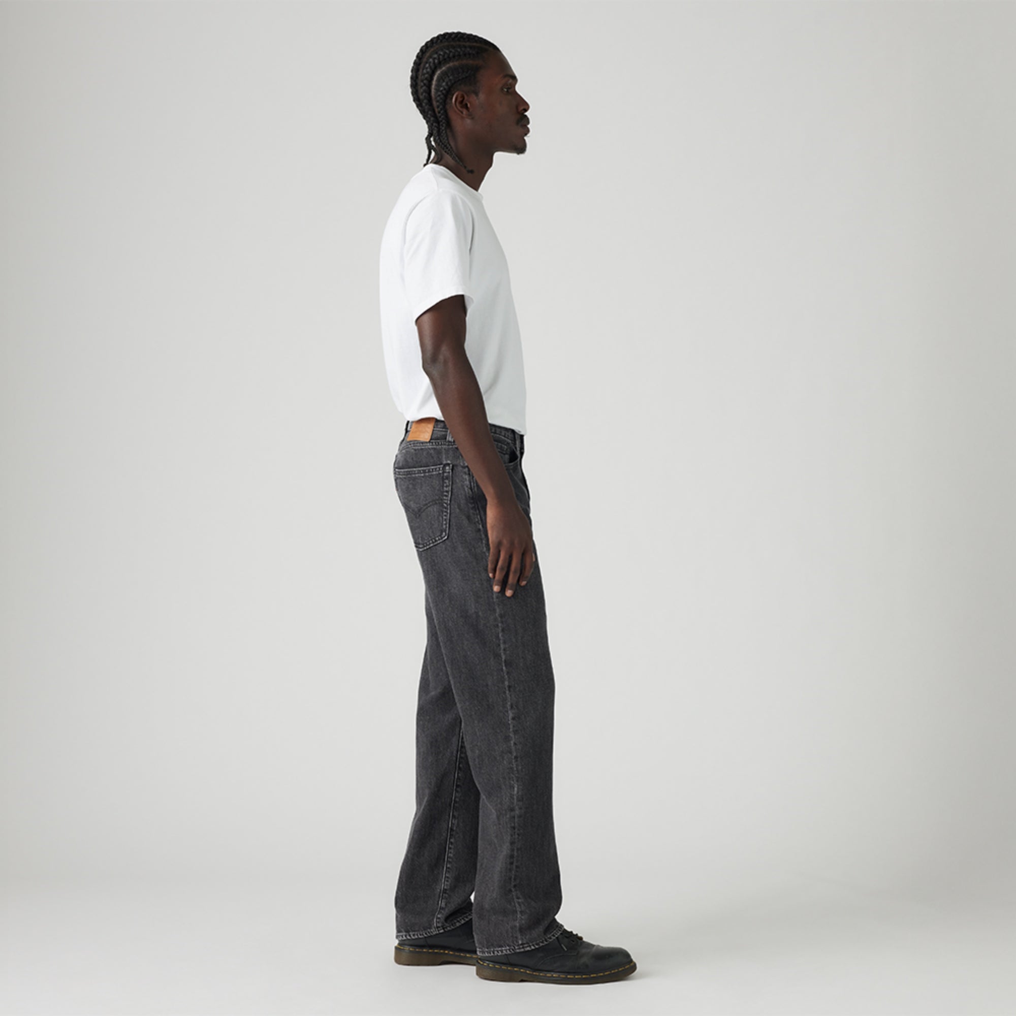 LEVI'S® MEN'S 555™ RELAXED STRAIGHT JEANS - BLACK
