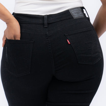 LEVI'S® WOMEN'S CURVY FLARE  - BLACK