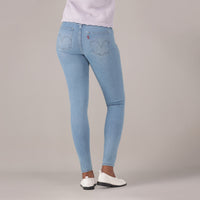 Levi's® Women's Curvy Super Skinny - Light Indigo - Worn In
