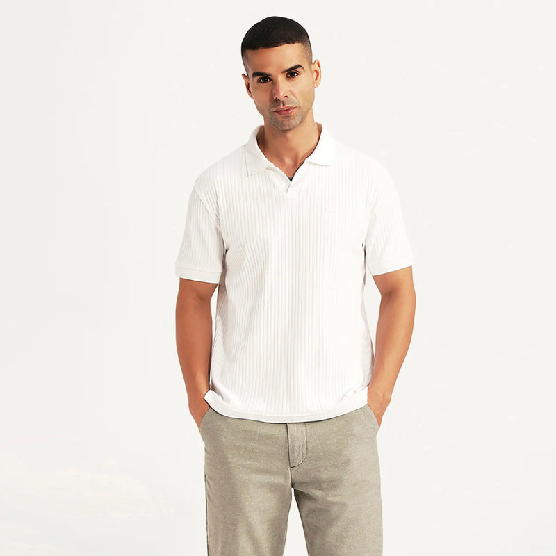 LEVI'S® MEN'S SLIM FIT POLO T-SHIRT - WHITE