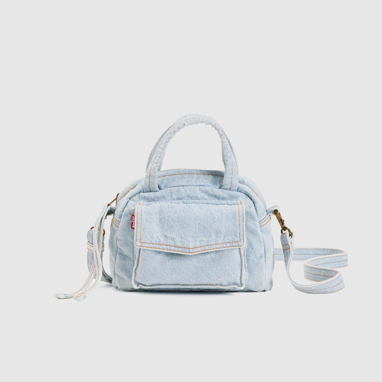 LEVI'S® WOMEN'S SMALL BLAKE HANDBAG - LIGHT INDIGO - WORN IN