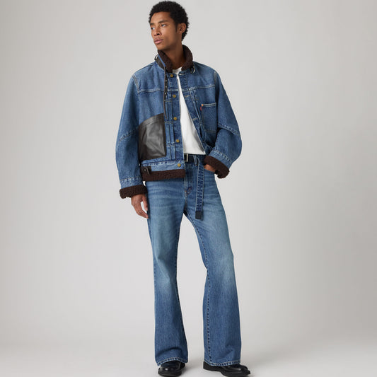 LEVI’S® X SACAI BELTED FLARE PANTS - VINTAGE BLUE