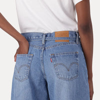 LEVI'S® WOMEN'S XL STRAIGHT - MED INDIGO - WORN IN