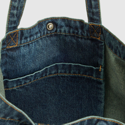 LEVI'S® WOMEN'S TOTE - DARK INDIGO - WORN IN
