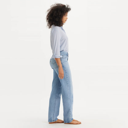 LEVI'S® WOMEN'S '94 BAGGY JEANS - MED INDIGO - WORN IN
