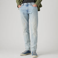 LEVI'S® MEN'S 512™ SLIM TAPER JEANS - LIGHT INDIGO - WORN IN