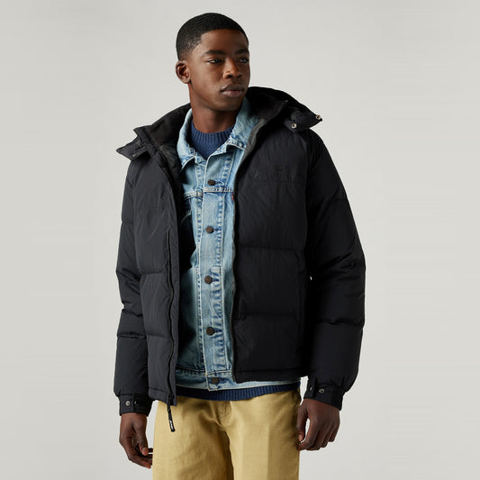 LEVI'S® MEN'S ROCKRIDGE SHORT PUFFER - BLACK