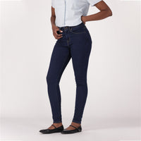 LEVI'S® WOMEN'S CURVY HIGH-RISE SUPER SKINNY  - DARK INDIGO FLAT FINISH