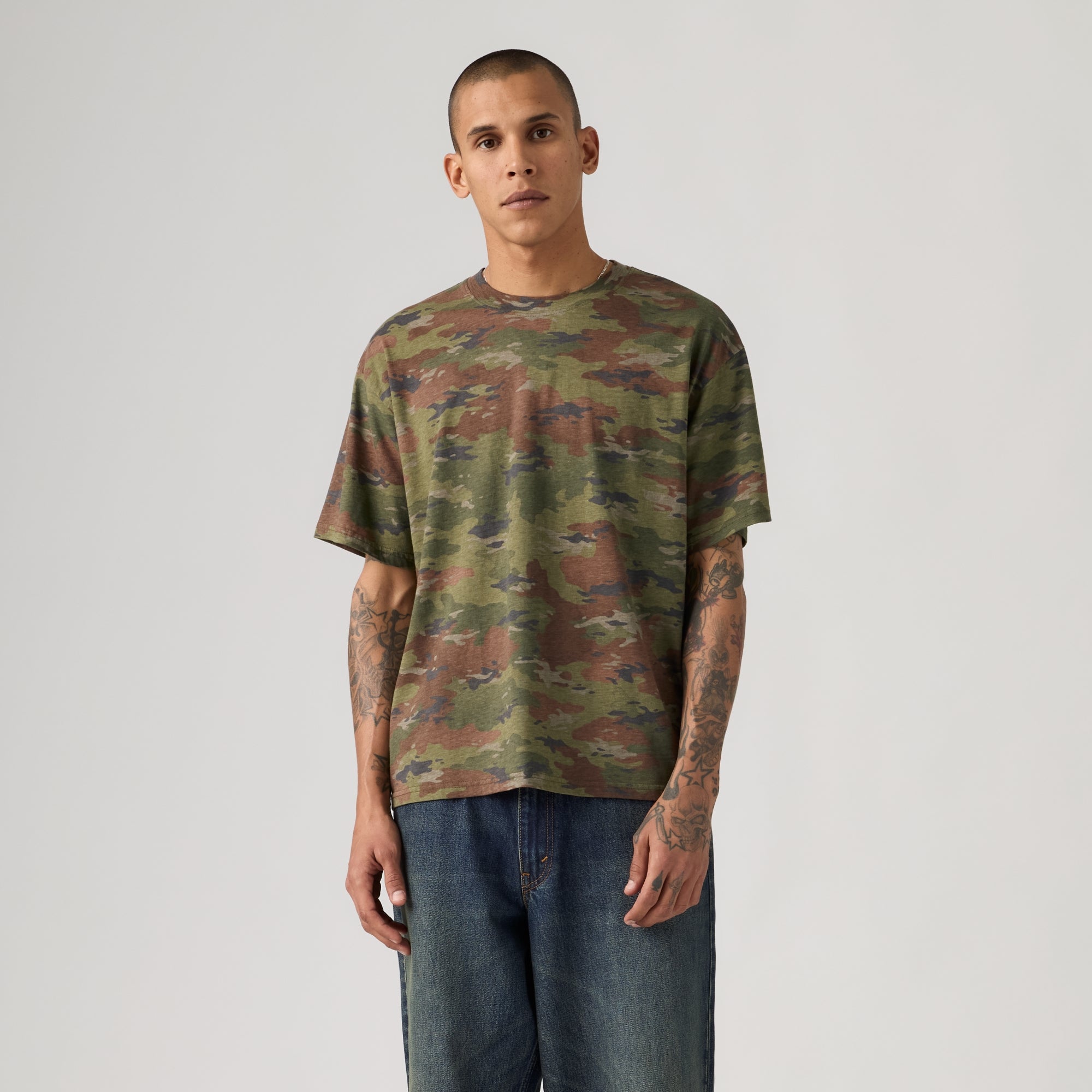 LEVI'S® MEN'S CLASSIC BOXY SHORT-SLEEVE TEE - MULTI COLOUR