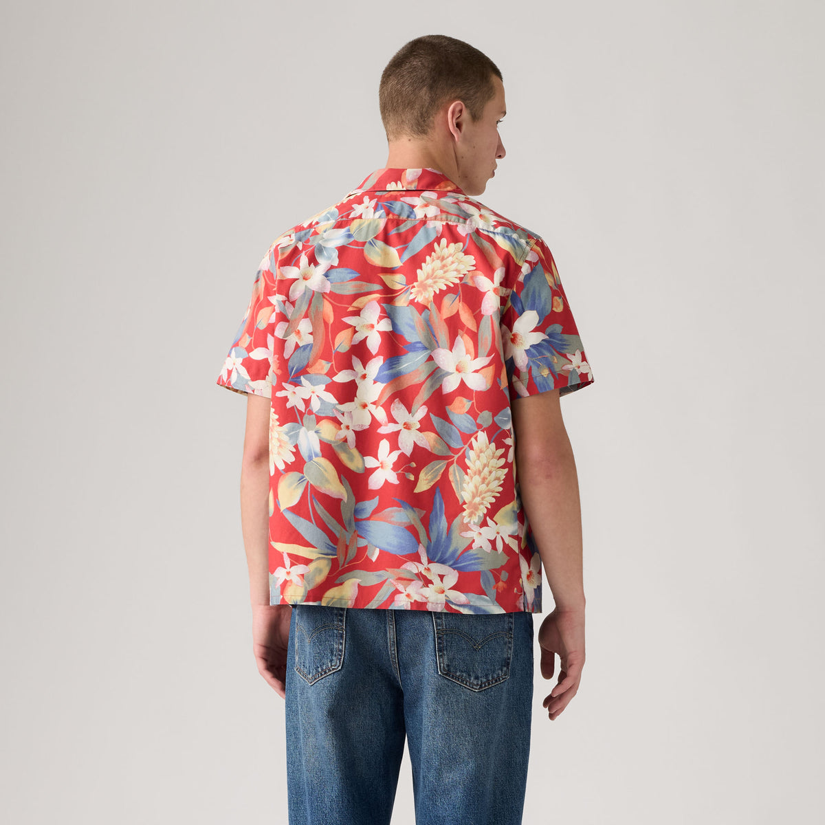 LEVI'S® MEN'S SUNSET CAMP STANDARD FIT SHIRT - MULTI-COLOR