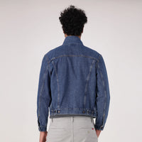 LEVI'S® MEN'S TRUCKER JACKET - MED INDIGO - FLAT FINISH