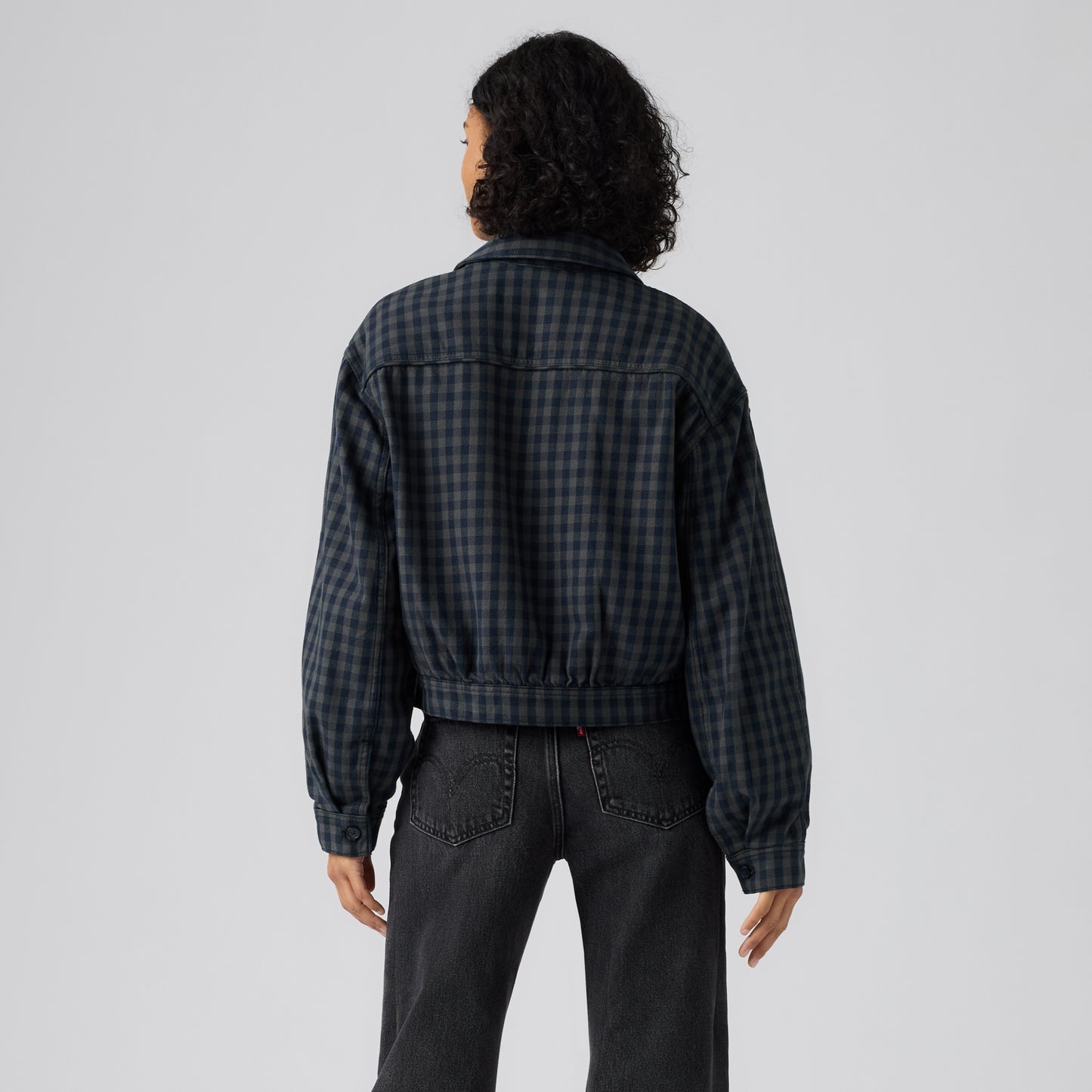 LEVI'S® WOMEN'S DANI WESTERN HARRINGTON JACKET - BLUE