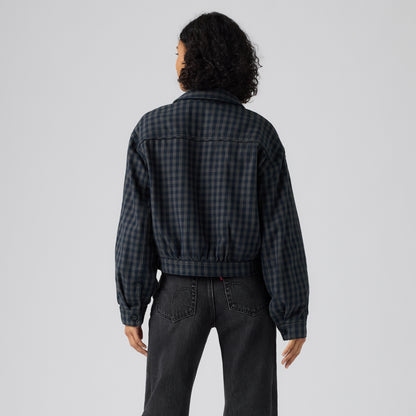 LEVI'S® WOMEN'S DANI WESTERN HARRINGTON JACKET - BLUE