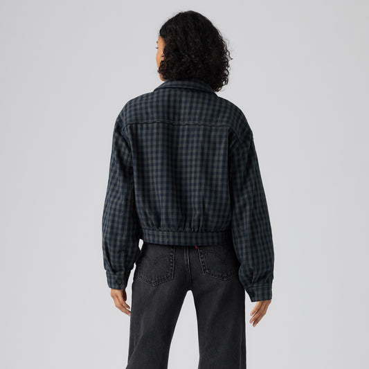 LEVI'S® WOMEN'S DANI WESTERN HARRINGTON JACKET - BLUE