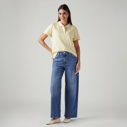 LEVI'S® WOMEN'S RIBCAGE WIDE LEG - MEDIUM WASH